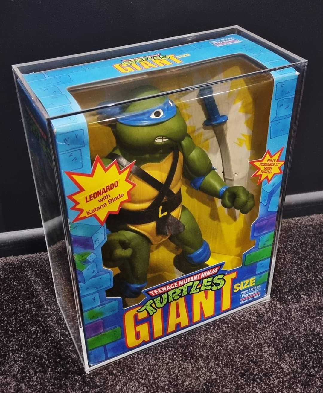TMNT VINTAGE GIANT TURTLES