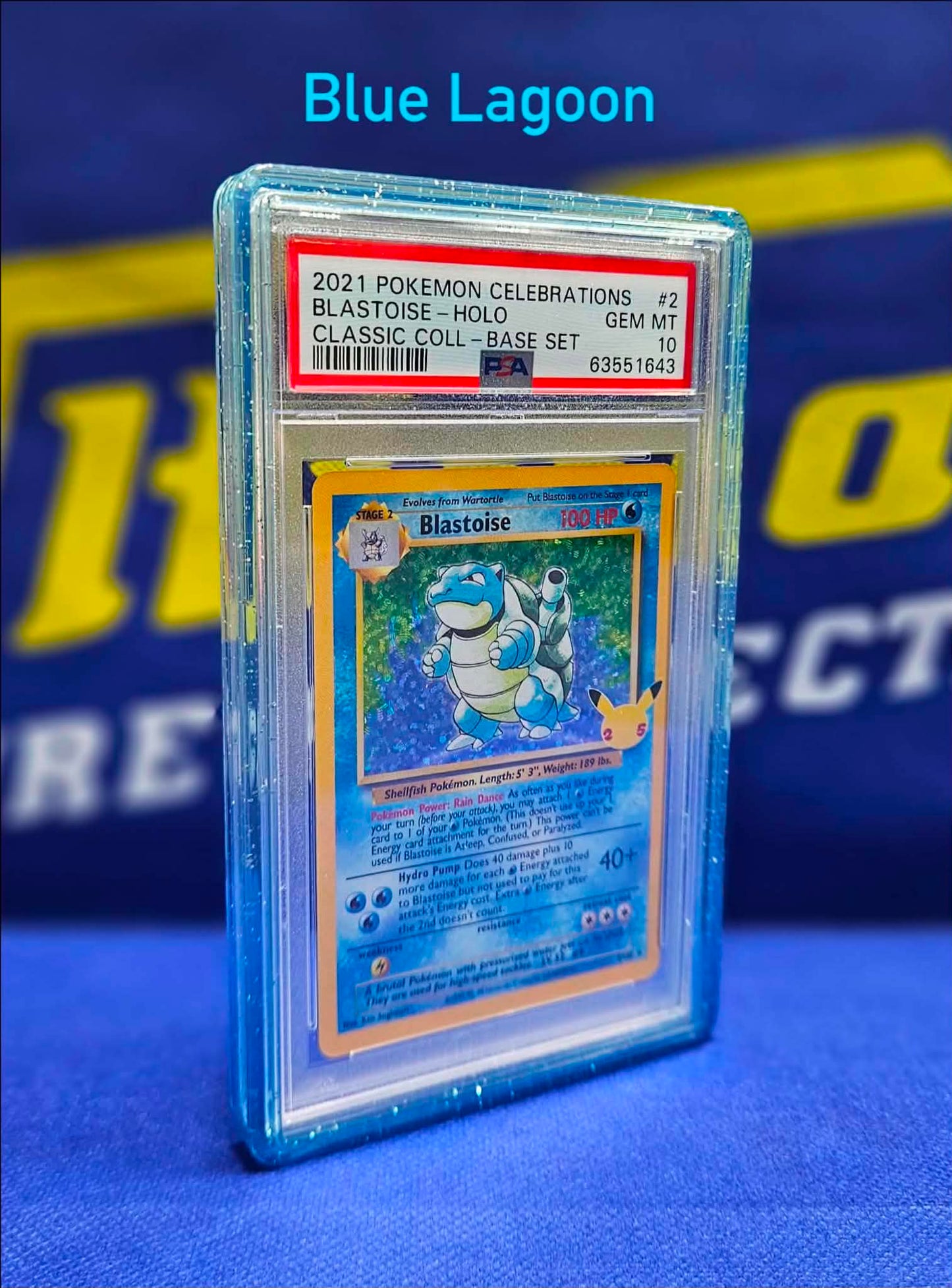 PSA/CGC SLAB BUMPER - BLUE LAGOON