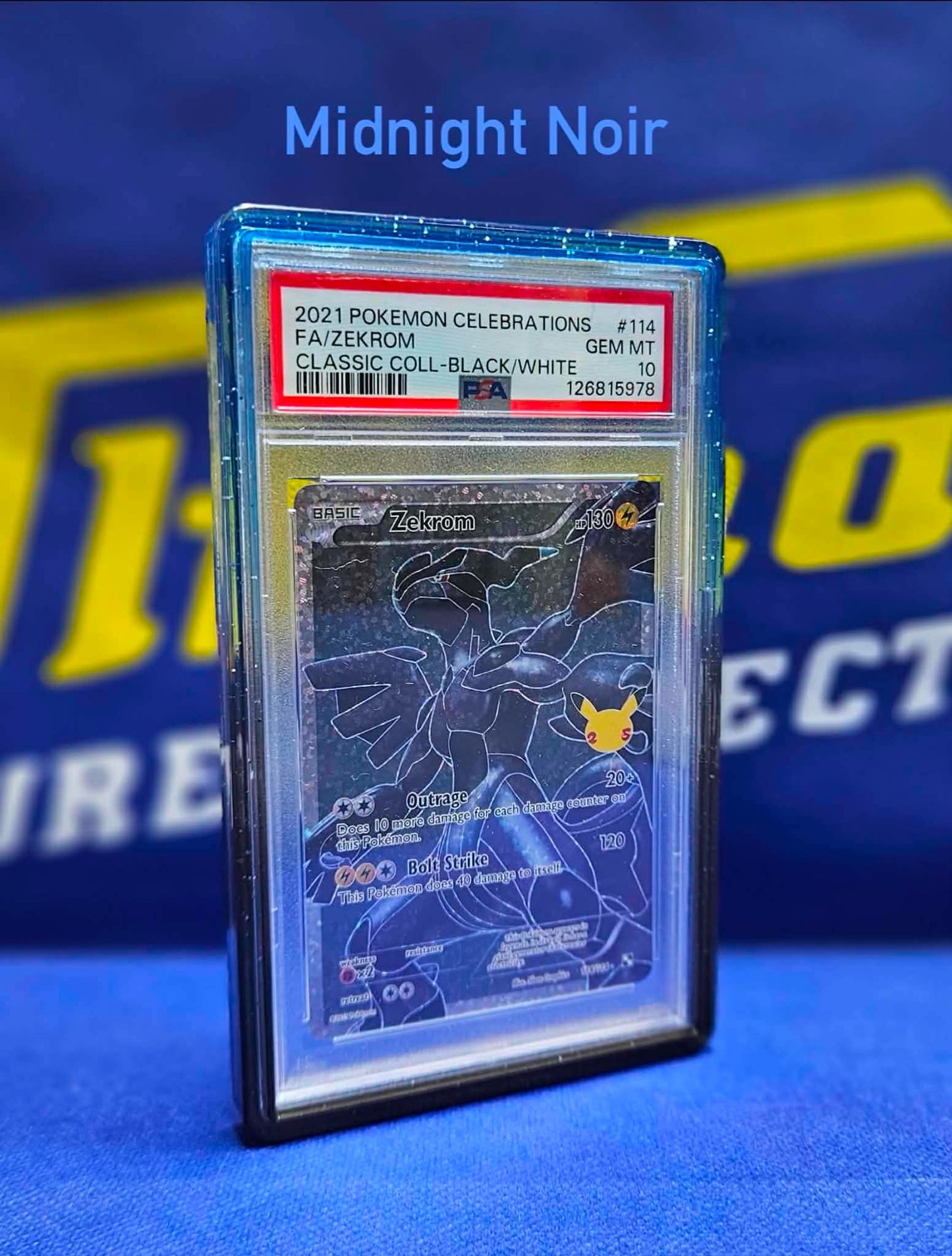 PSA/CGC SLAB BUMPER - MIDNIGHT NOIR