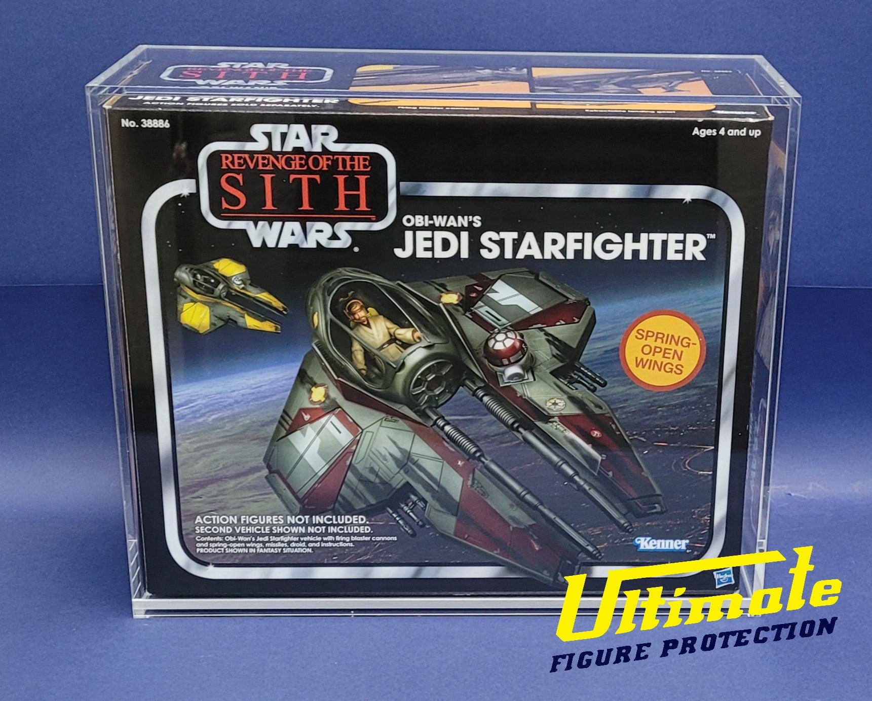 STAR WARS THE VINTAGE COLLECTION JEDI STARFIGHTER – ULTIMATE FIGURE ...