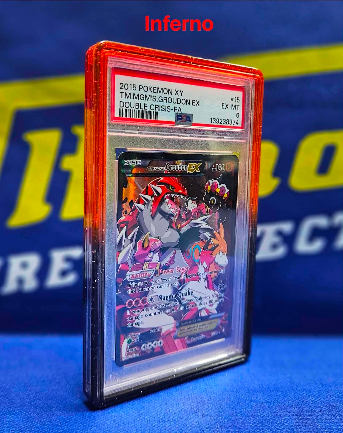 PSA/CGC SLAB BUMPER - INFERNO