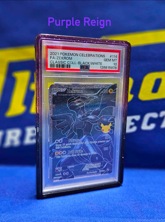 PSA/CGC SLAB BUMPER - PURPLE REIGN