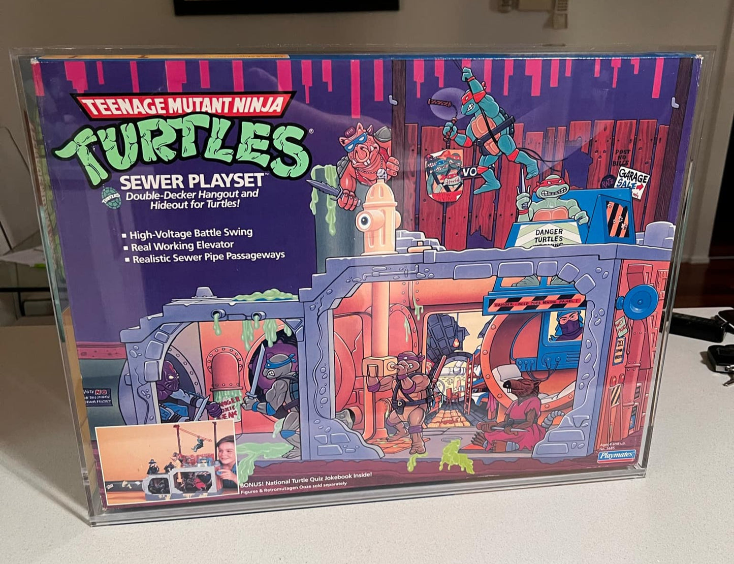 TMNT VINTAGE SEWER PLAYSET