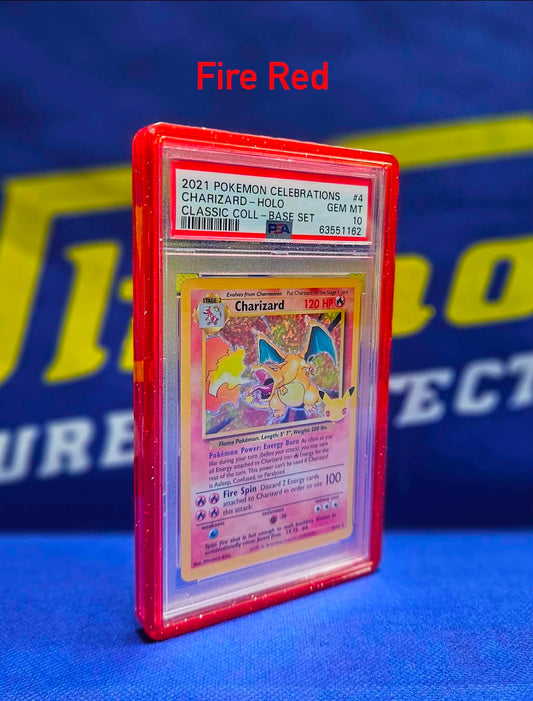 PSA/CGC SLAB BUMPER - FIRE RED