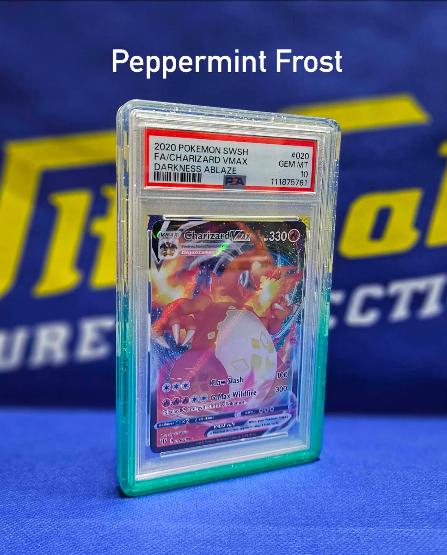 PSA/CGC SLAB BUMPER - PEPPERMINT FROST