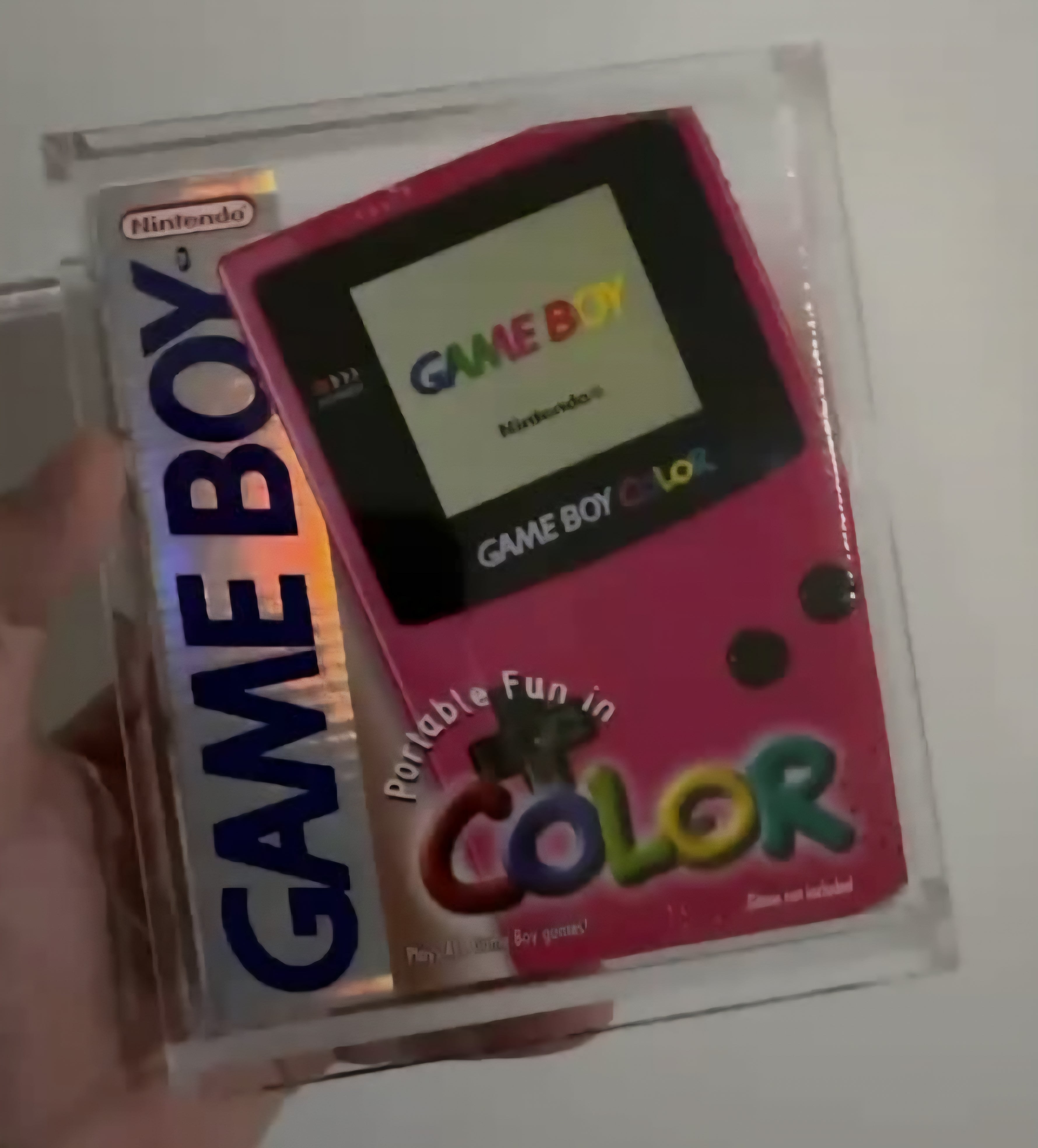 GAMEBOY COLOUR CONSOLE – ULTIMATE FIGURE PROTECTION